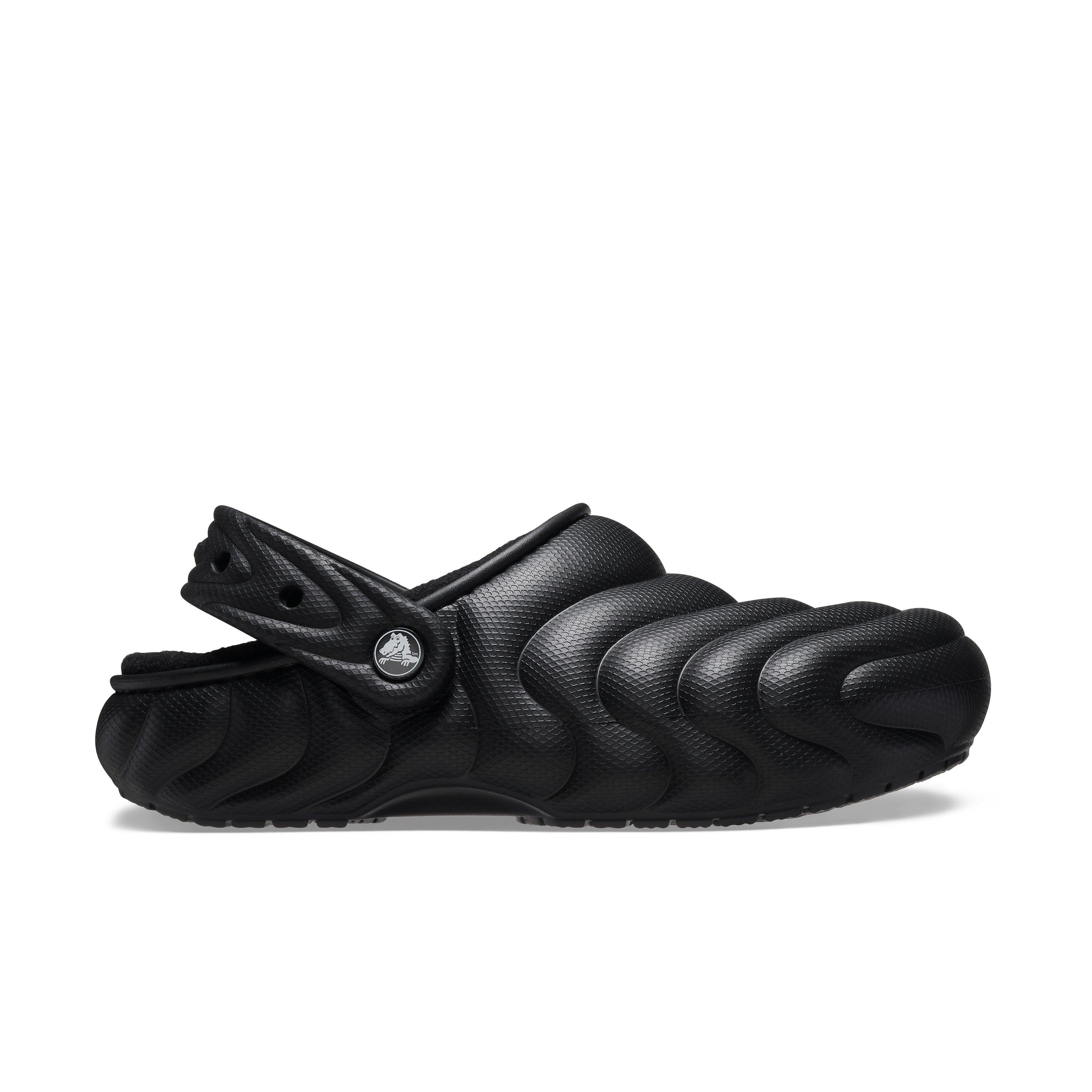 Crocs Classic Lined Overpuff "Black" Men's Clog